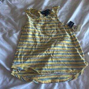 Ralph Lauren Striped Tank 2T & Pants 24 months